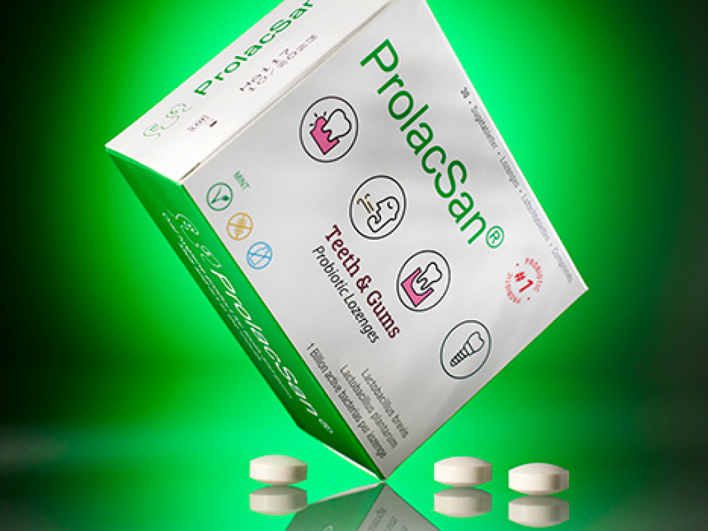 ProlacSan® lactic acide bacteria lonzenges new packaging